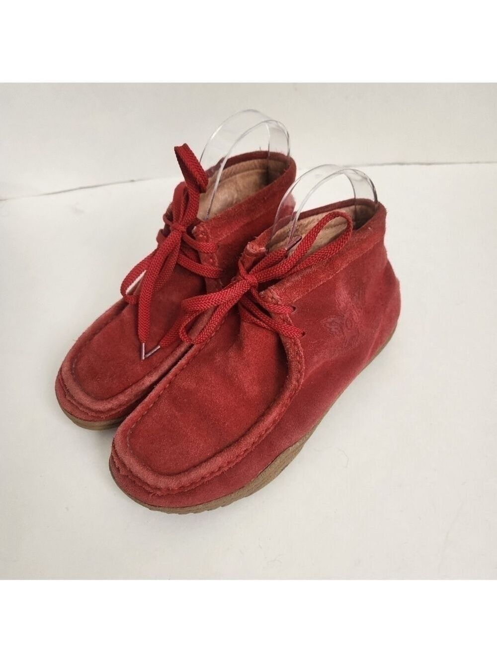 ROOTS | Windsors Shoes Booties red suede leather chukka size 6M